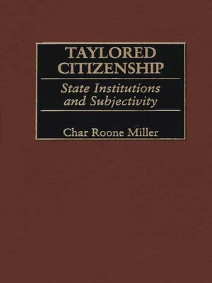 cover image of Taylored Citizenship